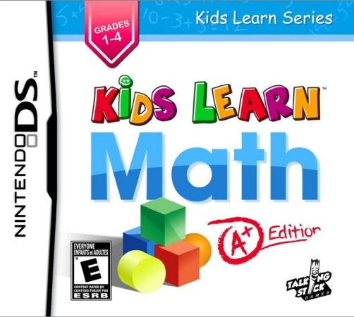Kids Learn Math box art for Nintendo DS